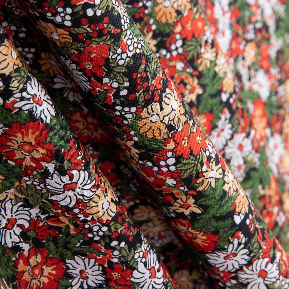 Popelín Algodón Flores Jantine - Ribes y Casals