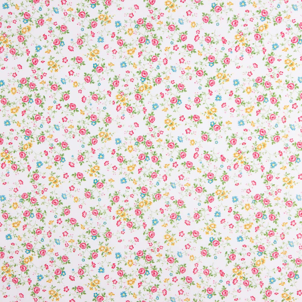 Popelín Algodón Flores Myrthe - Ribes y Casals
