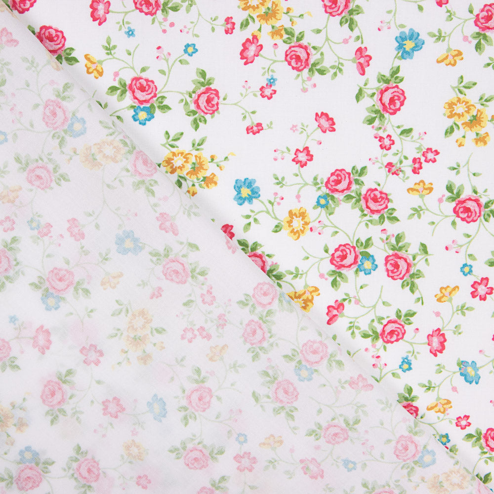 Popelín Algodón Flores Myrthe - Ribes y Casals