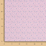 Popeline Algodão Flores Rosa - Ribes y Casals