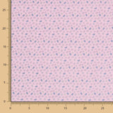 Popeline Algodão Flores Rosa - Ribes y Casals