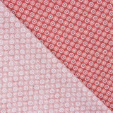 Popeline Algodão Flores Rosa Escuro - Ribes y Casals