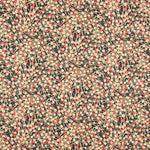 Popeline Algodão Flores Shang  Vermelhas Oeko-Tex® - Ribes y Casals