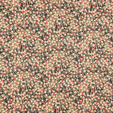 Popeline Algodão Flores Shang  Vermelhas Oeko-Tex® - Ribes y Casals