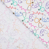 Popelina Algodão Estetoscópio - Ribes y Casals