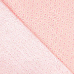 Popeline Algodão Geométrico Coral Oeko-Tex® - Ribes y Casals