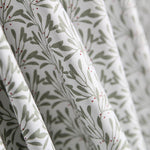 Popeline Algodão Ervas Cinza - Ribes y Casals