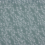 Popeline de Algodão com Folhas Ginkgo Verdes - Ribes y Casals