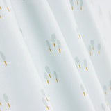 Popeline De Algodão Infantil Foresta Verde Agua - Ribes y Casals