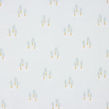 Popeline De Algodão Infantil Foresta Verde Agua - Ribes y Casals