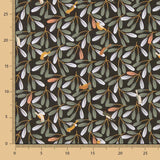 Popeline De Algodão Infantil Floresta Verde Pássaro - Ribes y Casals