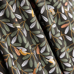 Popeline De Algodão Infantil Floresta Verde Pássaro - Ribes y Casals