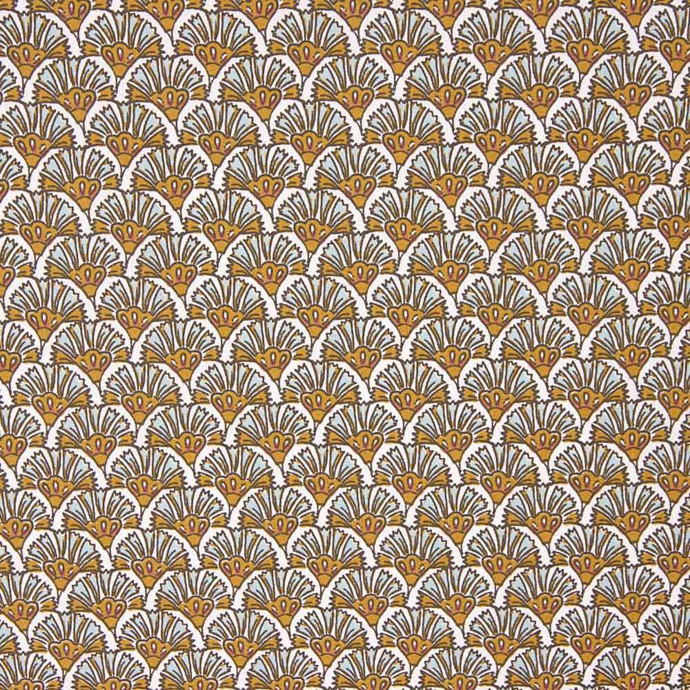 Popeline De Algodão Infantil Dende De Leão Marrom - Ribes y Casals