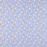 Popeline Algodão Infantil Andorinhas Azul Denim - Ribes y Casals