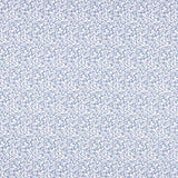 Popeline Algodão Infantil Folhas Azul Denim - Ribes y Casals