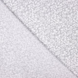 Popeline Algodão Infantil Folhas Cinza Claro - Ribes y Casals