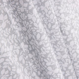 Popeline Algodão Infantil Folhas Cinza Claro - Ribes y Casals