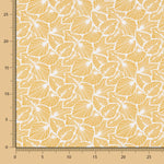 Popeline De Algodão Infantil Folhas Amarelas - Ribes y Casals