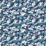 Popelina Algodão Militar Azul - Ribes y Casals