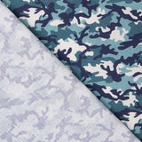 Popelina Algodão Militar Azul - Ribes y Casals