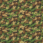 Popelina Algodão Militar Verde - Ribes y Casals