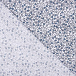 Popeline Algodão Minimals Branco-Azul - Ribes y Casals