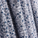 Popeline Algodão Minimals Branco-Azul - Ribes y Casals