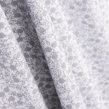 Popeline Algodão Minimals Branco-Cinza - Ribes y Casals