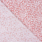 Popeline Algodão Minimals Branco-Rosa - Ribes y Casals