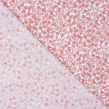 Popeline Algodão Minimals Branco-Rosa - Ribes y Casals