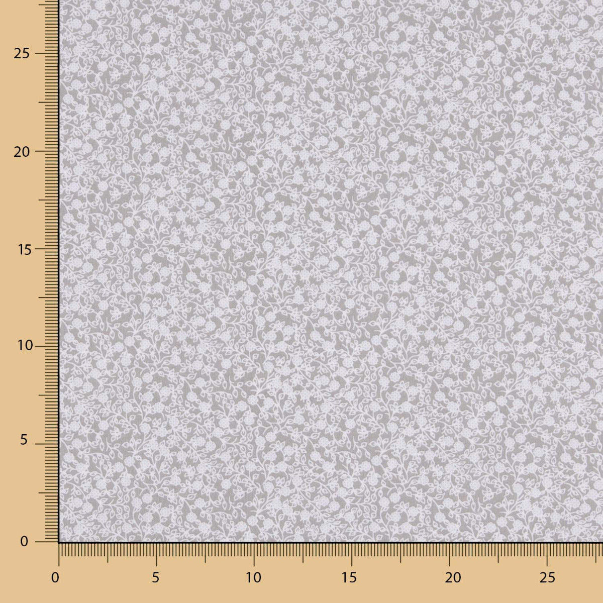 Popeline Algodão Minimals Cinza - Ribes y Casals