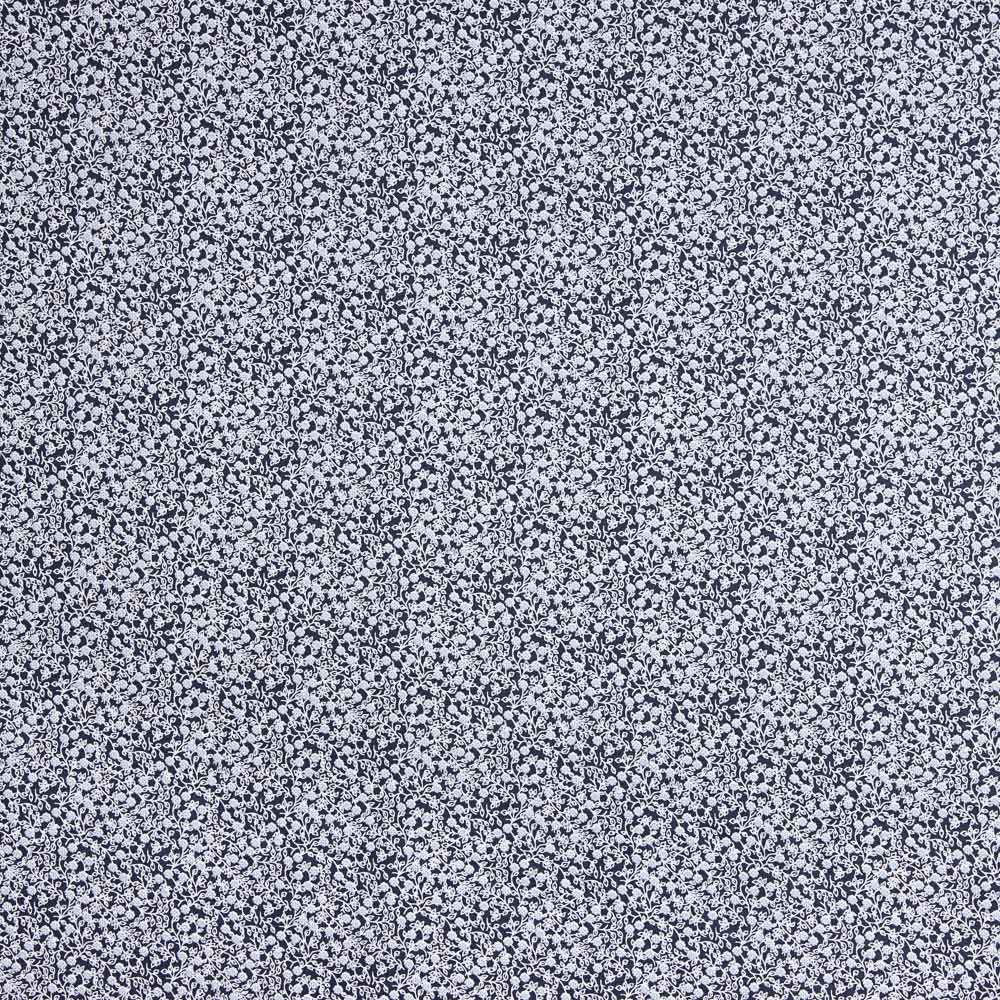 Popeline Algodão Minimals Azul Navy - Ribes y Casals