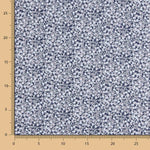 Popeline Algodão Minimals Azul Navy - Ribes y Casals