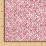 Popeline Algodão Minimals Rosa Escuro - Ribes y Casals