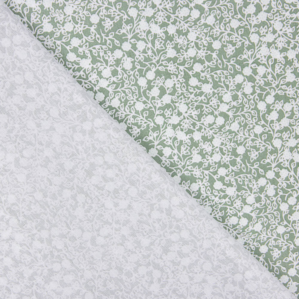 Popeline Algodão Minimals Verde Nilo - Ribes y Casals