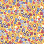 Popeline Algodão Misaki Amarelo Oeko-Tex® - Ribes y Casals