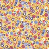 Popeline Algodão Misaki Amarelo Oeko-Tex® - Ribes y Casals