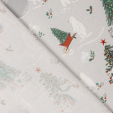 Popeline Algodão Natal Ursos - Ribes y Casals