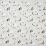 Popeline Algodão Natal Pinguins - Ribes y Casals