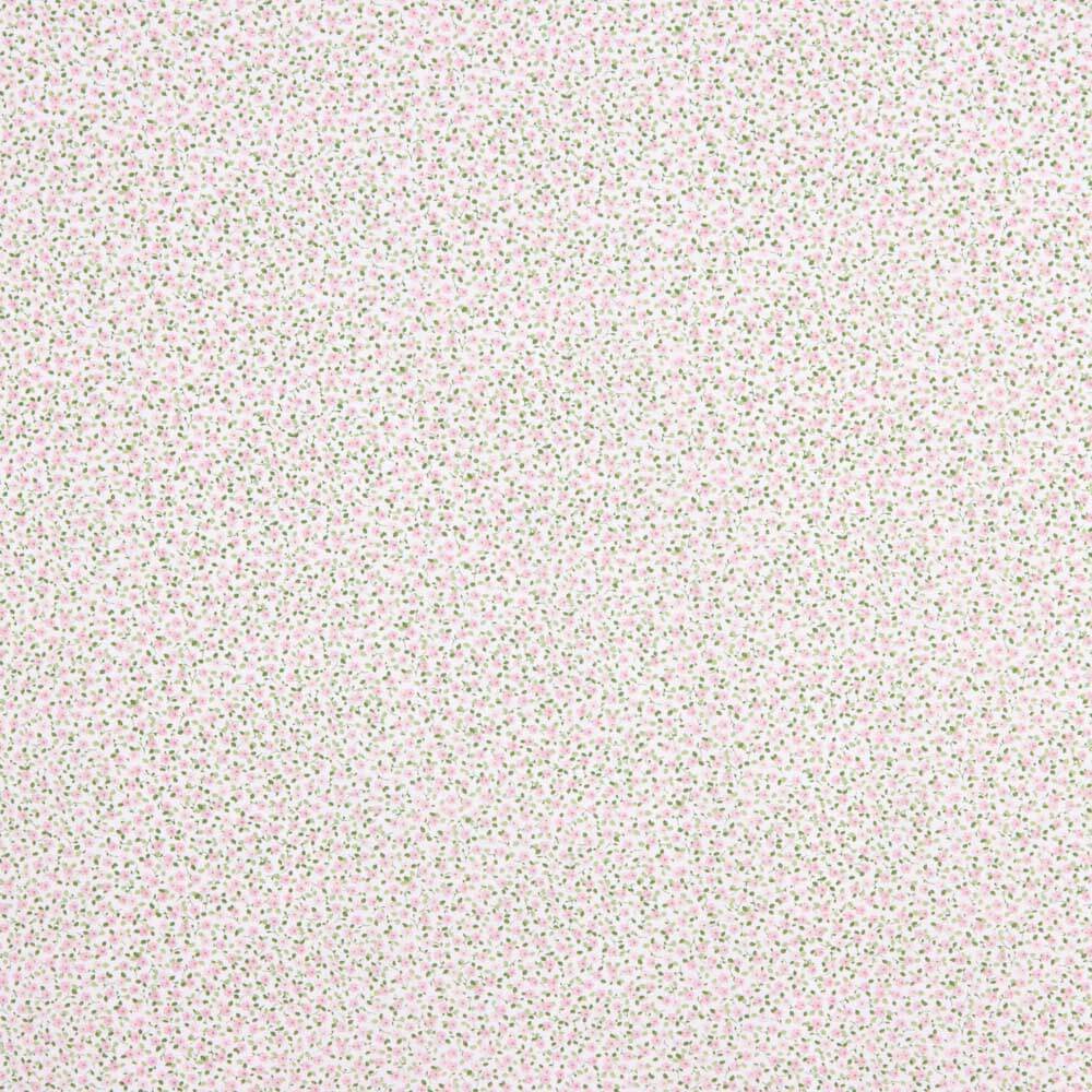 Popeline Algodão Orgânico Infantil Flor Sara - Ribes y Casals