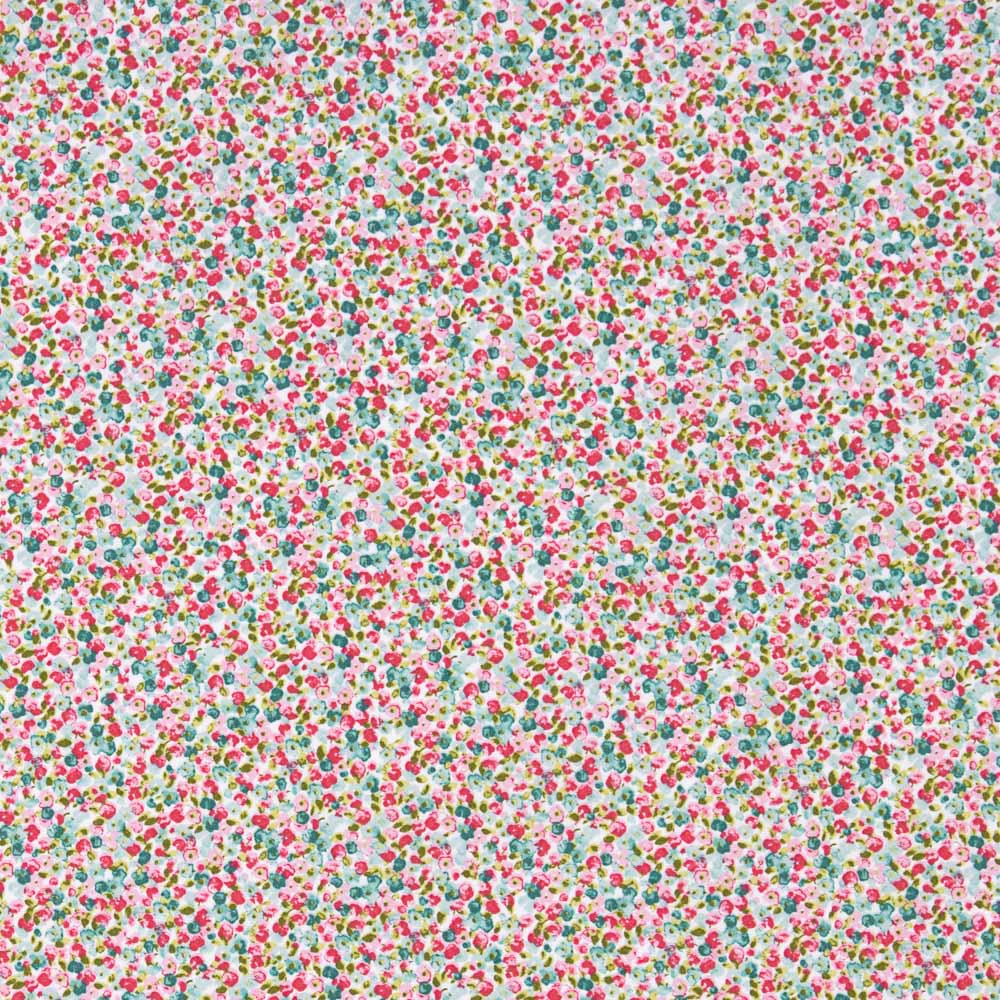 Popeline Algodão Orgânico Florencia Rosada - Ribes y Casals