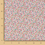 Popeline Algodão Orgânico Florencia Rosada - Ribes y Casals