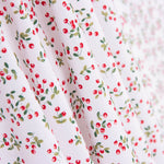 Popeline Algodão Orgânico Infantil Mini Cerejas - Ribes y Casals