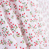 Popeline Algodão Orgânico Infantil Mini Cerejas - Ribes y Casals