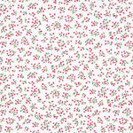 Popeline Algodão Orgânico Infantil Mini Cerejas - Ribes y Casals