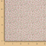 Popeline Algodão Orgânico Infantil Flor Eugenia - Ribes y Casals