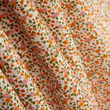 Popeline Algodão Orgânico Infantil Flor Isabel - Ribes y Casals