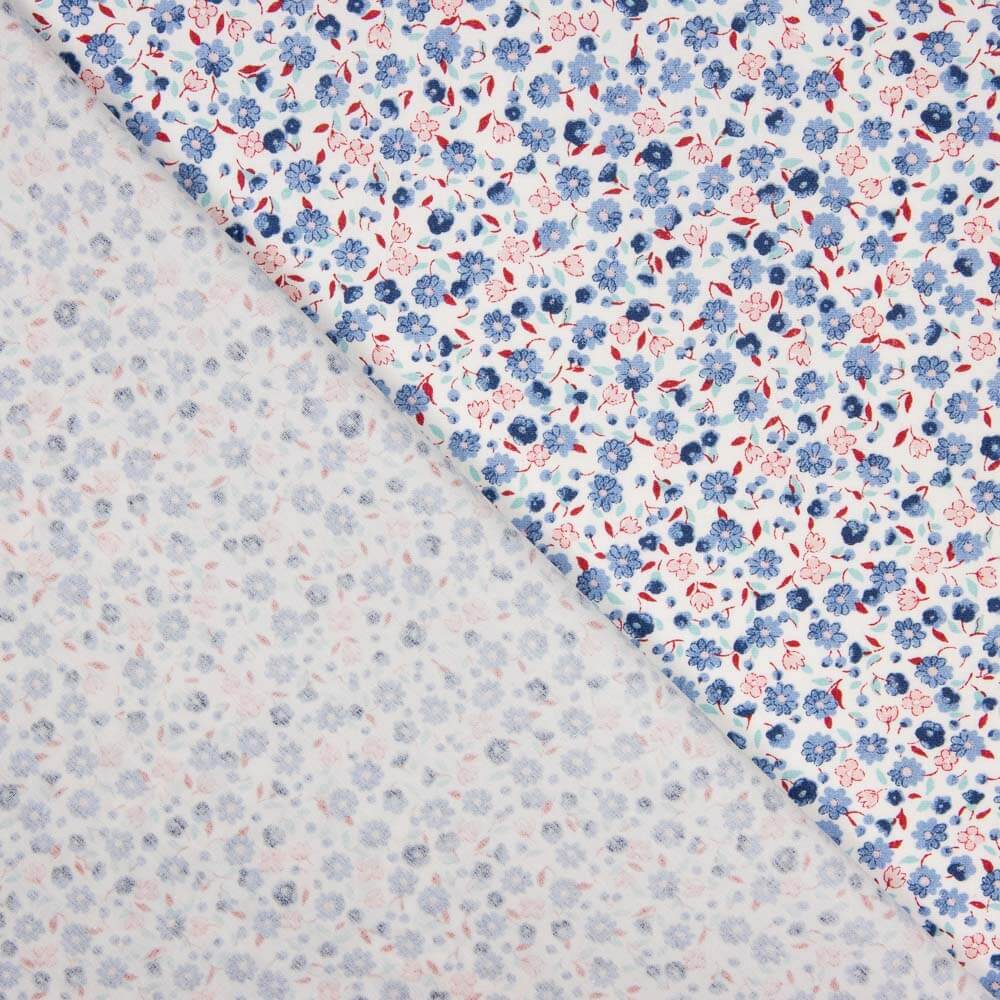 Popeline Algodão Orgânico Infantil Flor Stella - Ribes y Casals