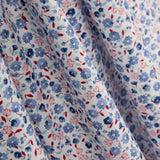 Popeline Algodão Orgânico Infantil Flor Stella - Ribes y Casals