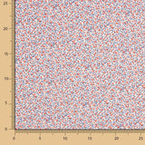 Popeline Algodão Orgânico Infantil Flor Yurena - Ribes y Casals